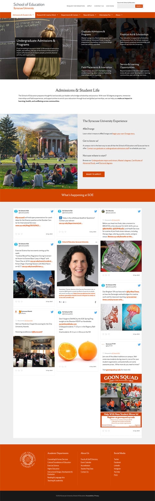 soe-admissions-student-life-full Syracuse University SOE website