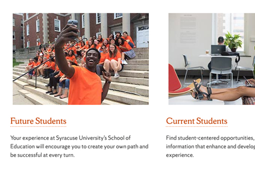 soe-highlight-information Syracuse SOE website